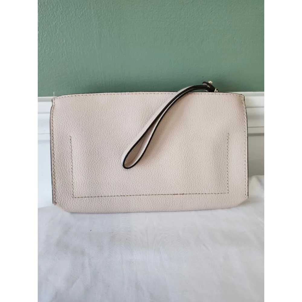 Kate Spade Beige Wristlet Clutch One Size
